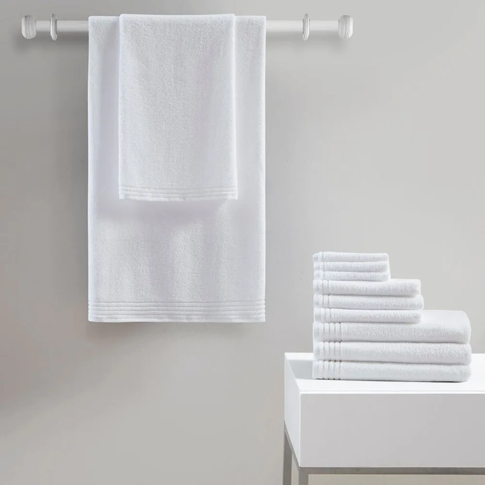 100% Cotton Quick Dry 12 Piece Bath Towel Set