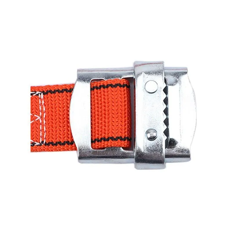 1.5m Unbuffered Single Rope Hook Safety Belt Polypropylene Safety Belt Outdoor High-altitude Fall Proof Safety Belt