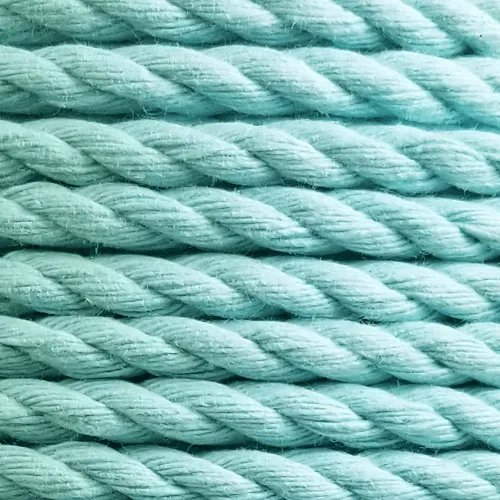 5mm Dip Dyed Cotton 3-Strand-Rope