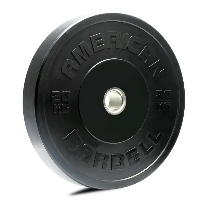 American Barbell Sport Rubber BLACK Bumper Plates (KG)