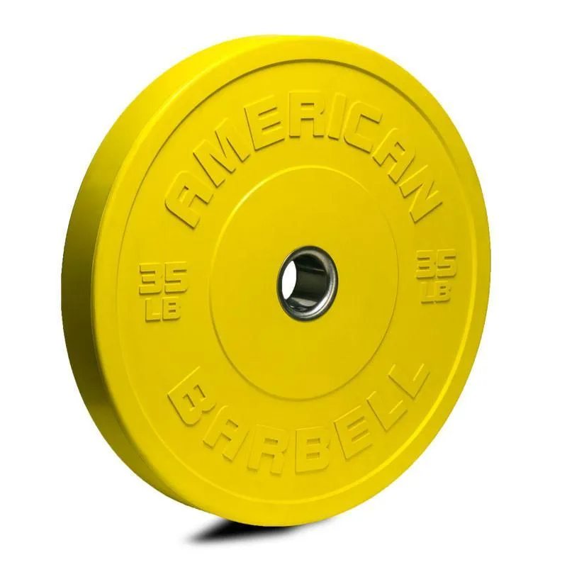 American Barbell Sport Rubber COLOR Bumper Plates (lbs)