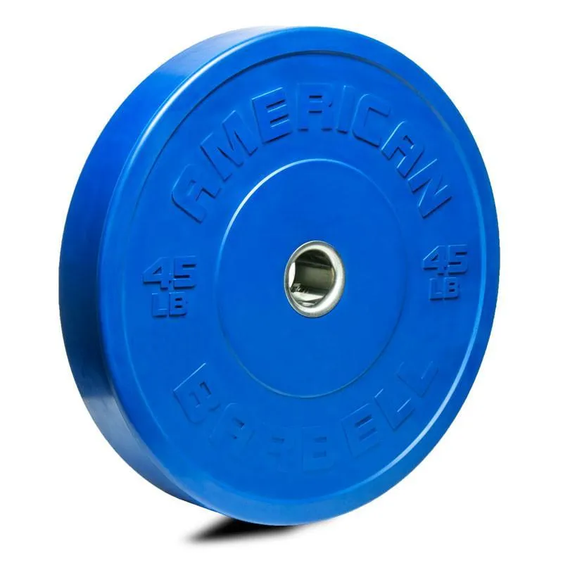 American Barbell Sport Rubber COLOR Bumper Plates (lbs)