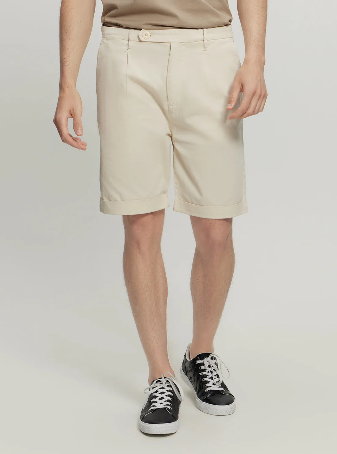 Beige Noah Short