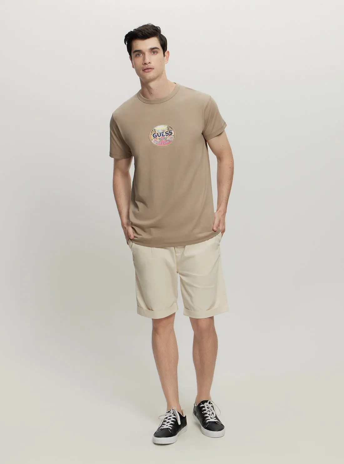 Beige Noah Short