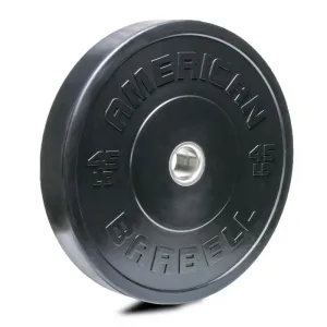 Black LB Sport Bumper Plates