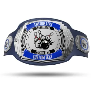 Bowling 6lb Customizable Championship Belt