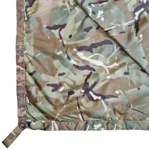 British Army Surplus MTP Camo Basha Tarp - Grade 1