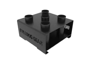 Bulldog Gear - Freestanding Vertical 5 Bar Holder Barbell Storage