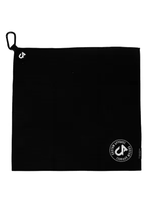 CA Magnetic Waffle Golf Towels | Black