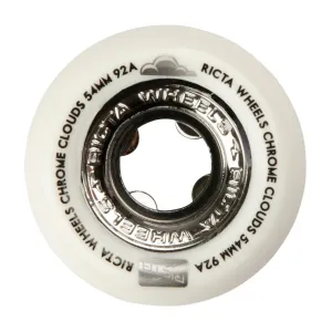 Chrome Clouds Cruiser Wheels 92A 54mm