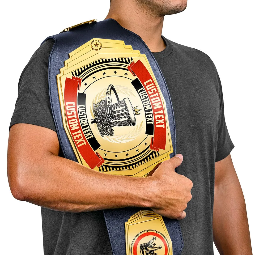 Disc Golf 6lb Customizable Championship Belt