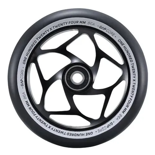 Envy Gap Core Scooter Wheels 120mm - Black/Black (Pair)