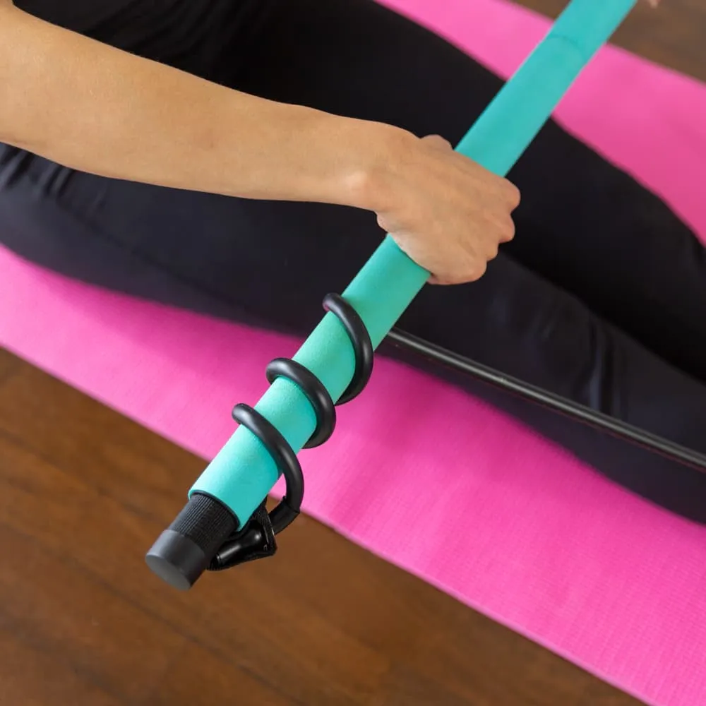 Fast N Firm Pilates Power Bar   Resistance Bands For Full Body Workout At Home