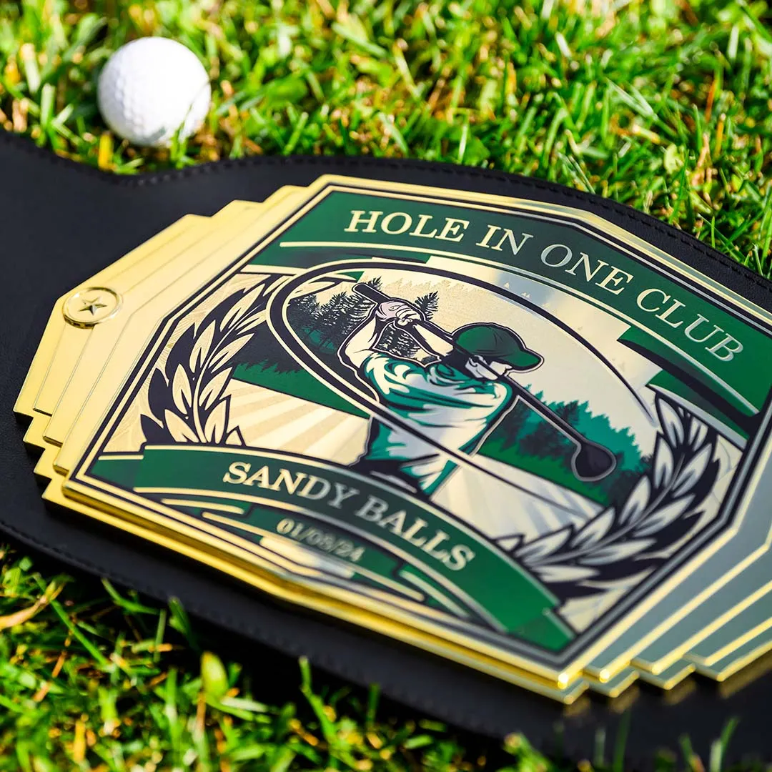 Golf Swing 6lb Customizable Championship Belt