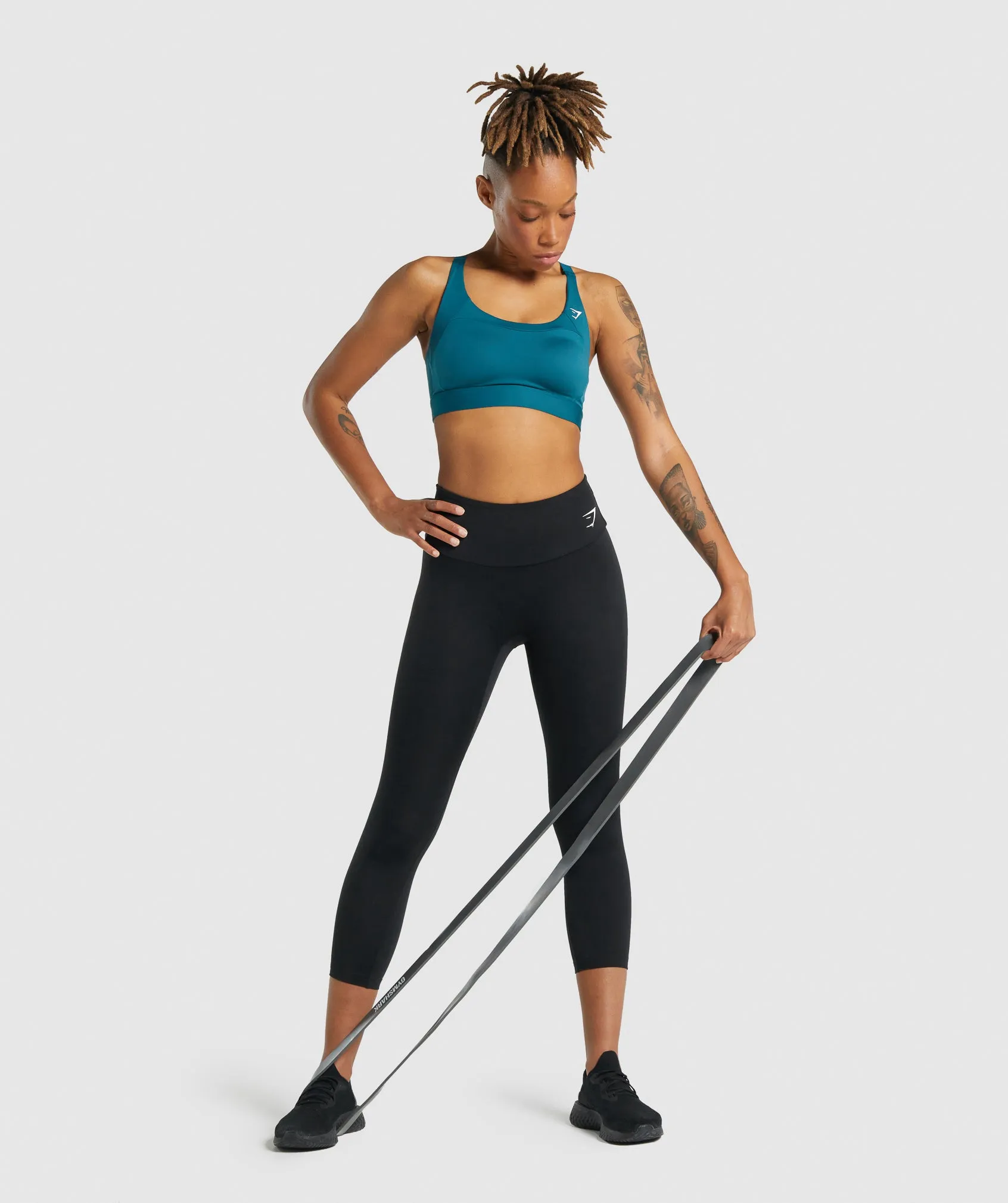 Gymshark 11kg to 36kg Resistance Band - Charcoal