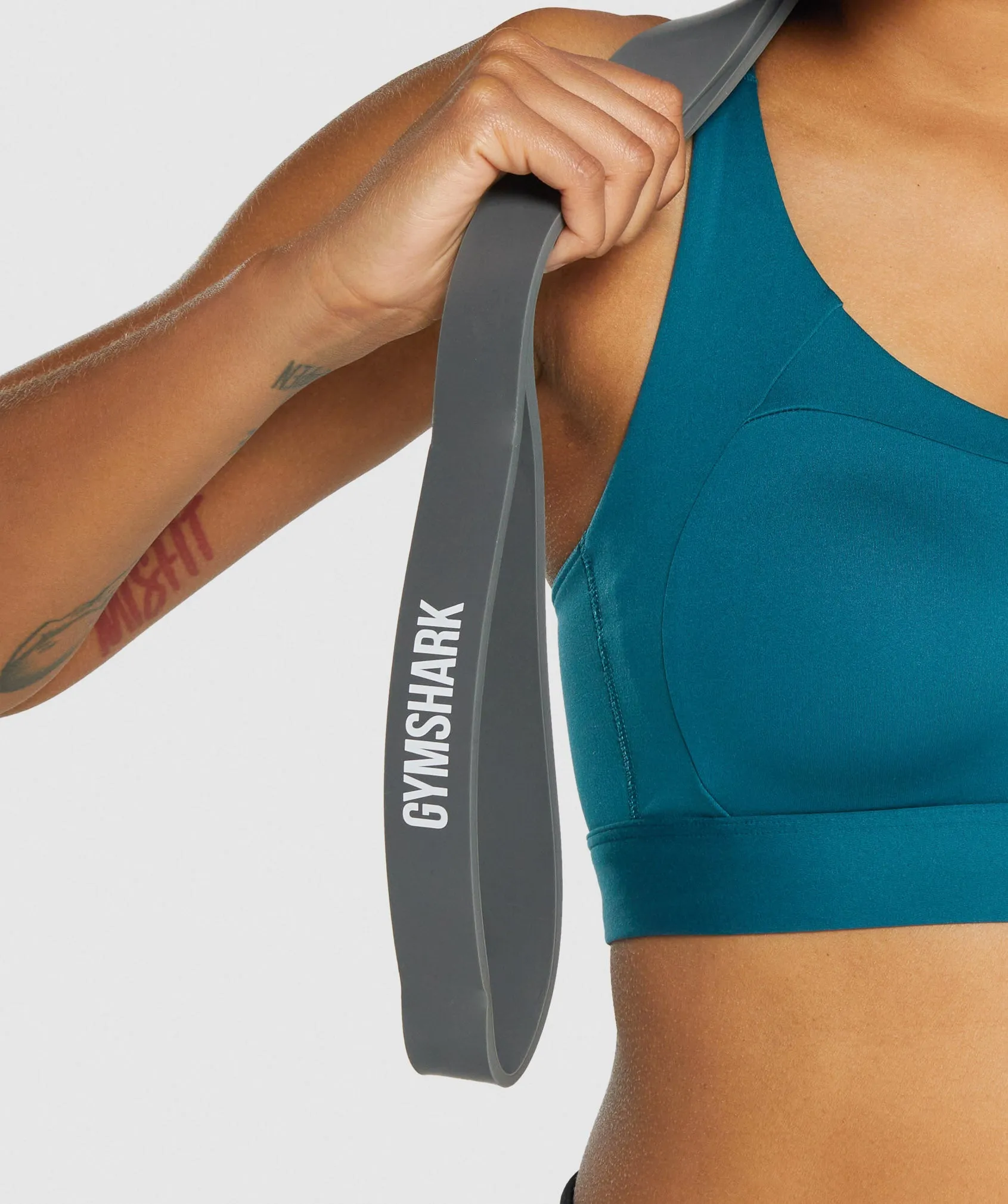 Gymshark 11kg to 36kg Resistance Band - Charcoal