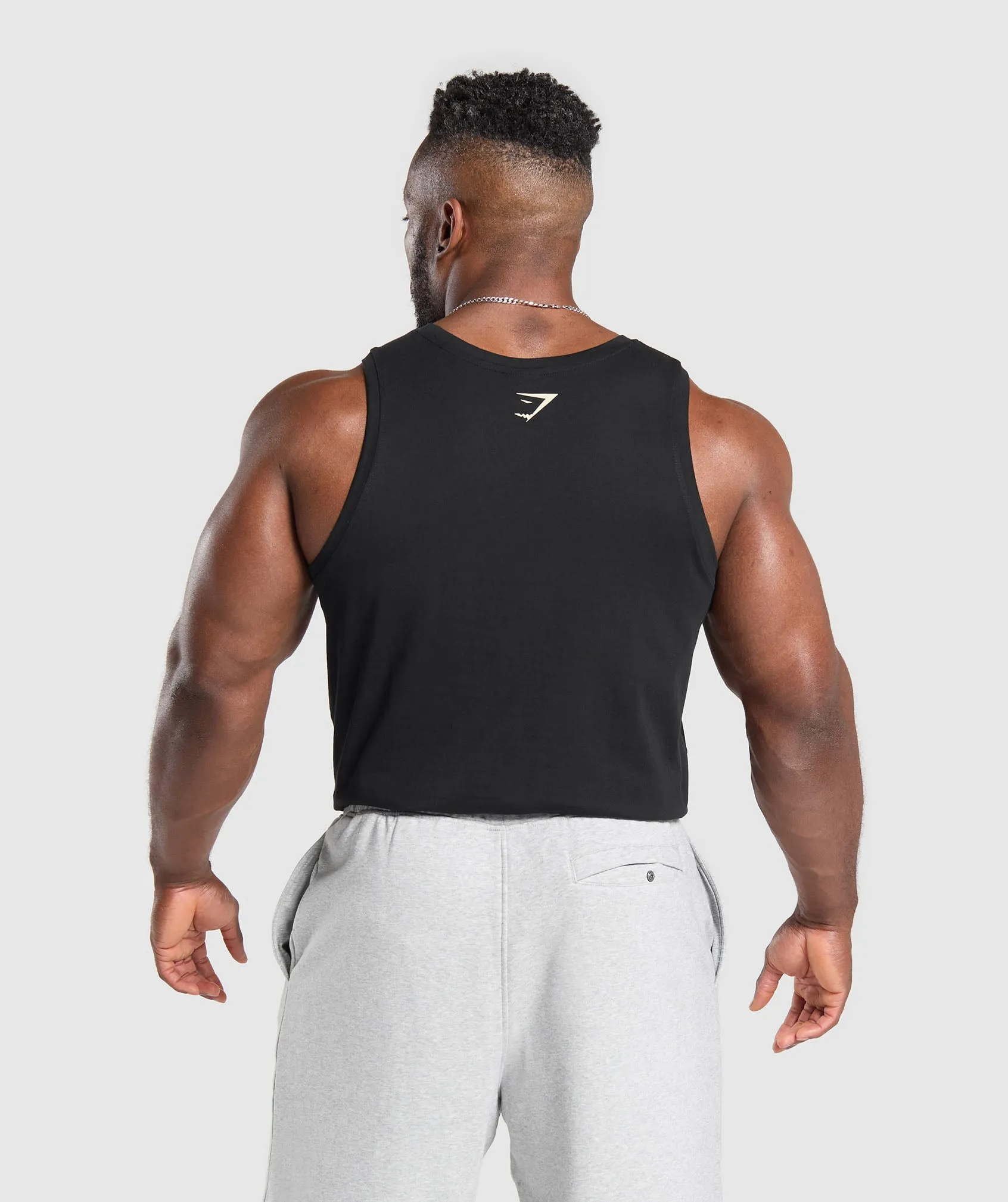 Gymshark Movin' Metal Graphic Tank - Black