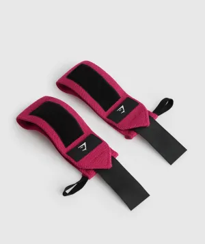 Gymshark Wrist Straps - Magenta Pink