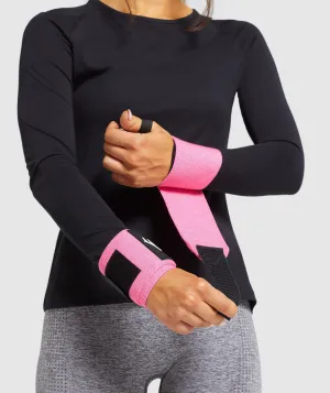 Gymshark Wrist Straps - Pink