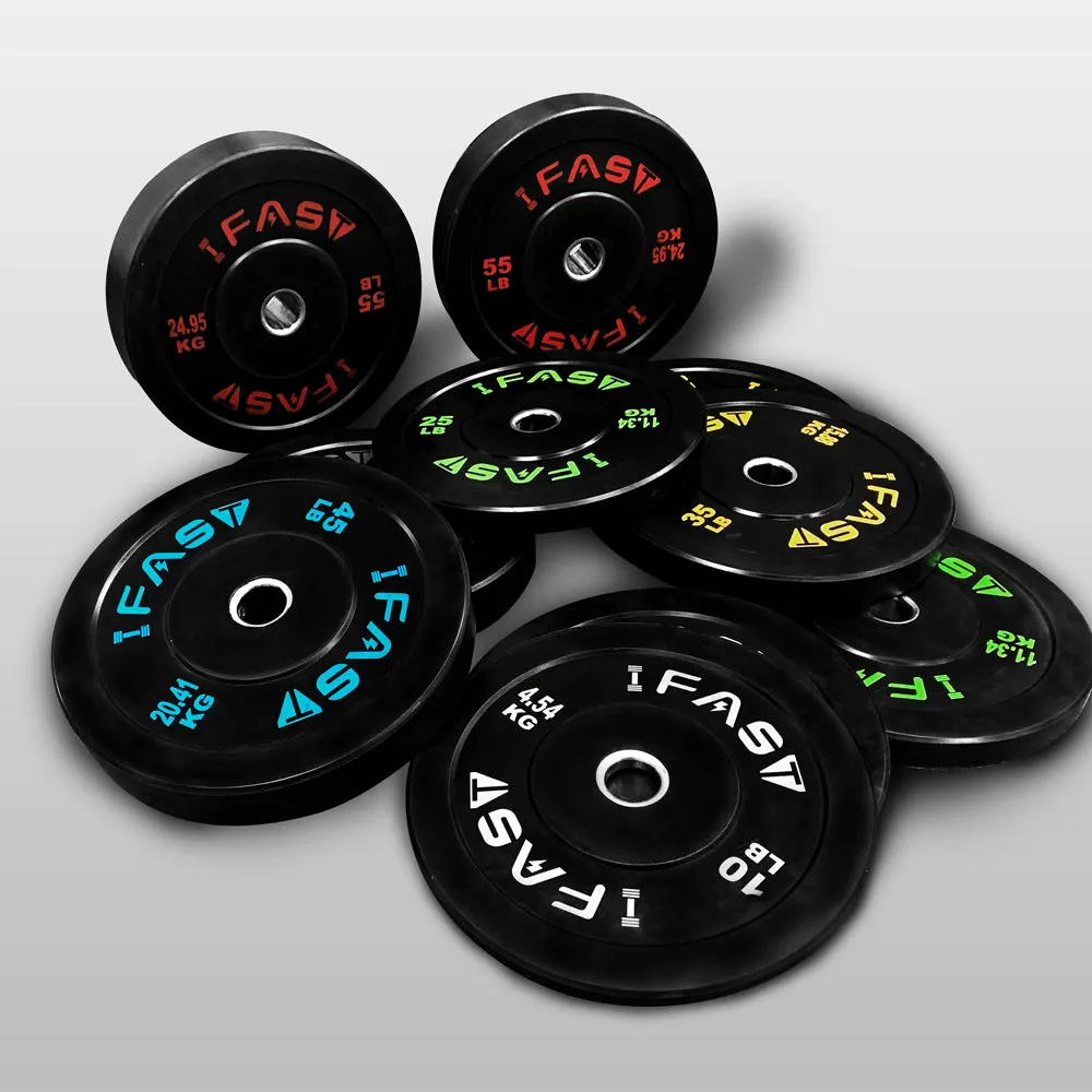 IFAST Olympic Bumper Weight Plates