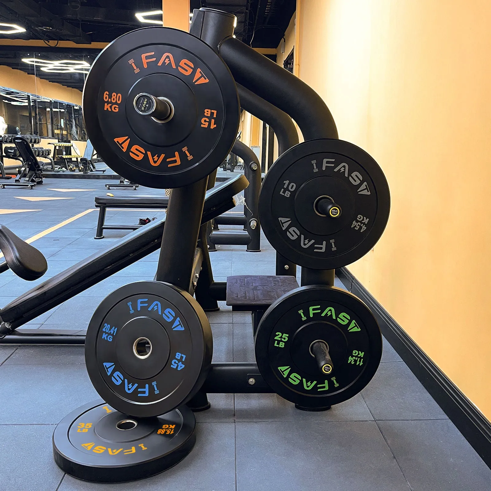 IFAST Olympic Bumper Weight Plates