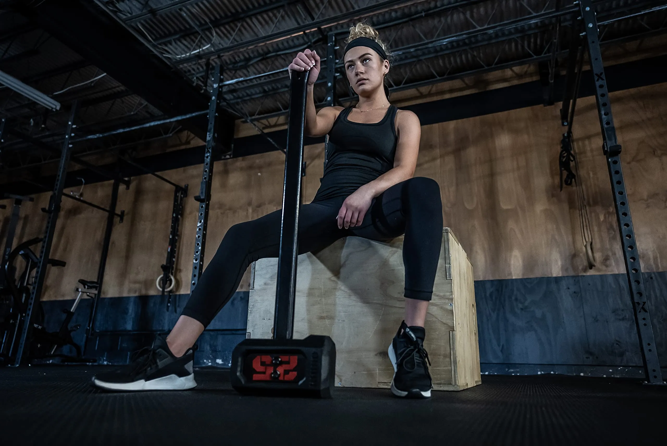 Interchangeable Weight Plates for Tribe WOD's Odin Sledgehammer - Weight Plates for Workout Steel Mace - Hammer not Included (Adds up to 35 LB)