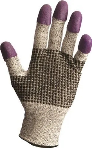 Jackson Safety* G60 Purple Nitrile* Ambidextrous Cut-Resistant Gloves Purple Large 24 Pairs Per Case