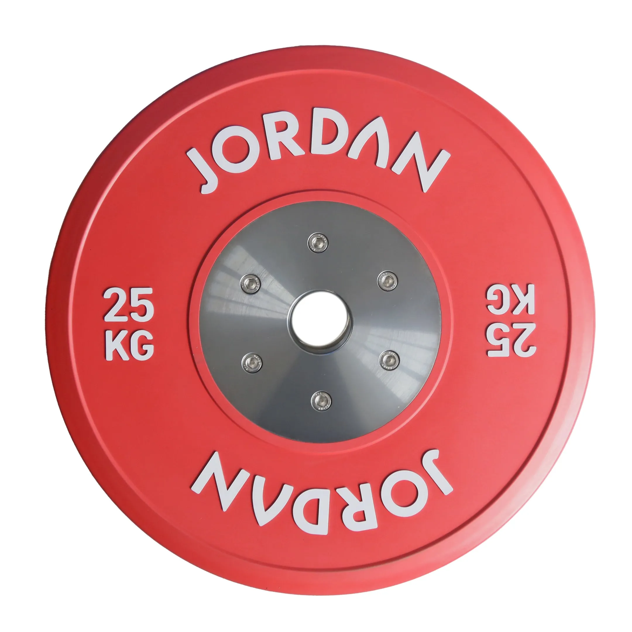 JORDAN Coloured Rubber Calibrated Competition Weight Plate - NEW DESIGN