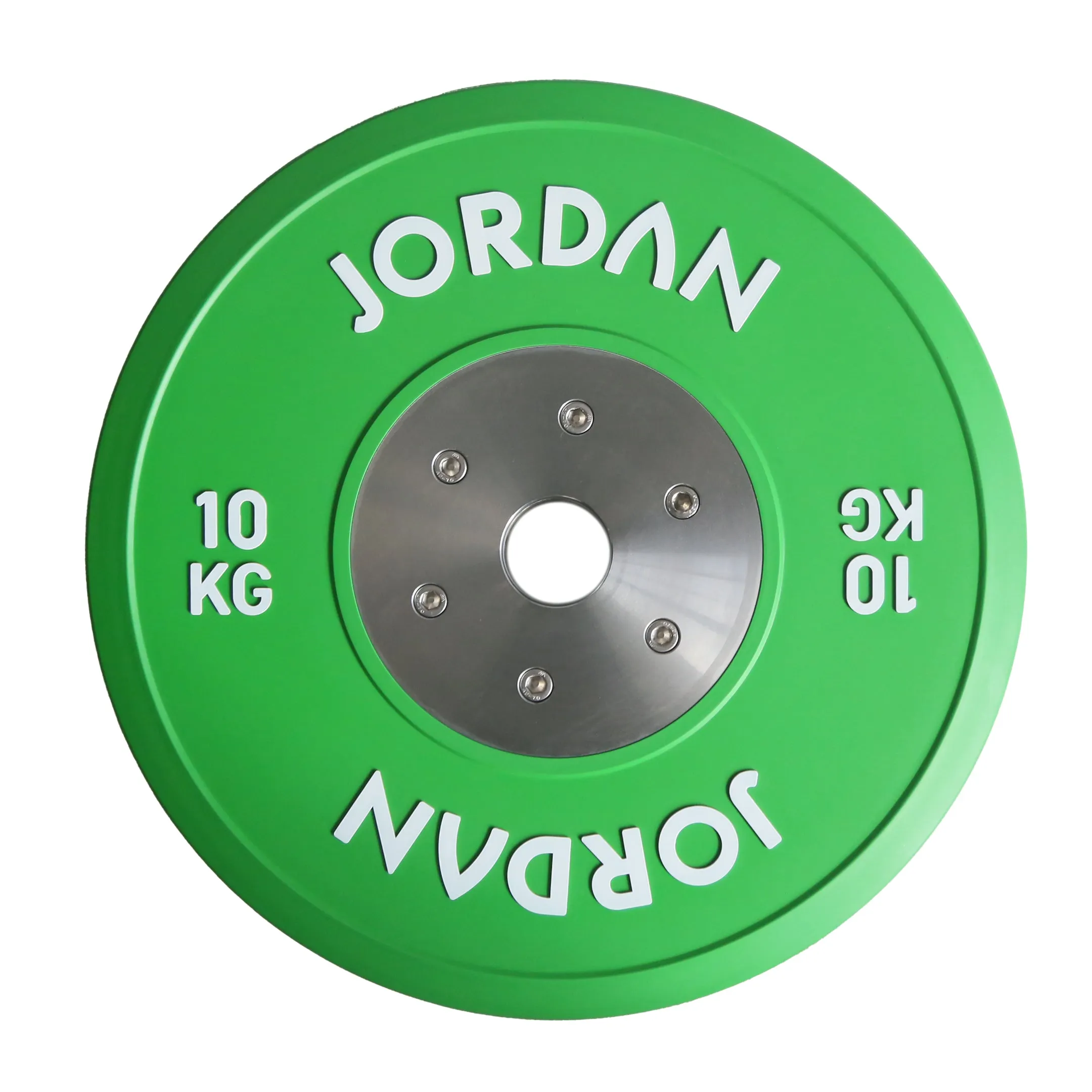 JORDAN Coloured Rubber Calibrated Competition Weight Plate - NEW DESIGN