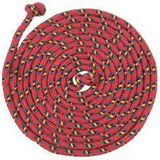 Jump/Skipping Rope 16' Confetti Red Double Dutch