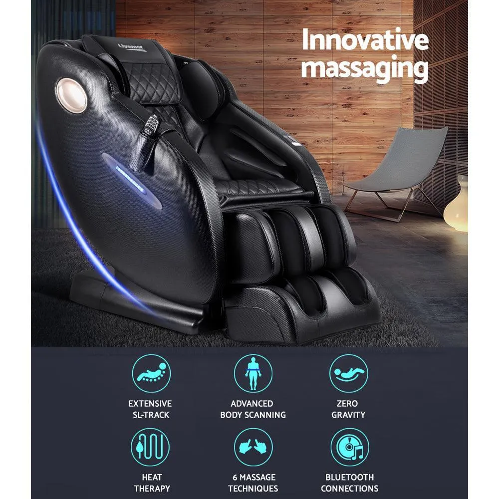 Livemor Ozeni Electric Massage Chair: SL Track Full Body Shiatsu Massager