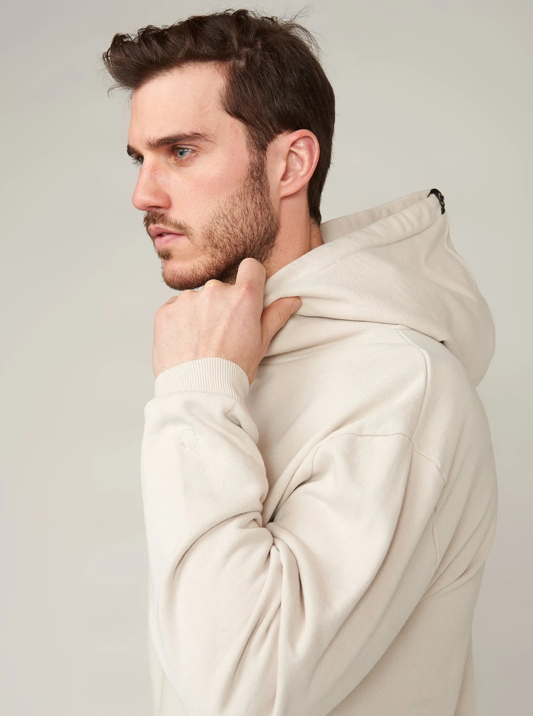 Noah French Terry Hoodie - Bone