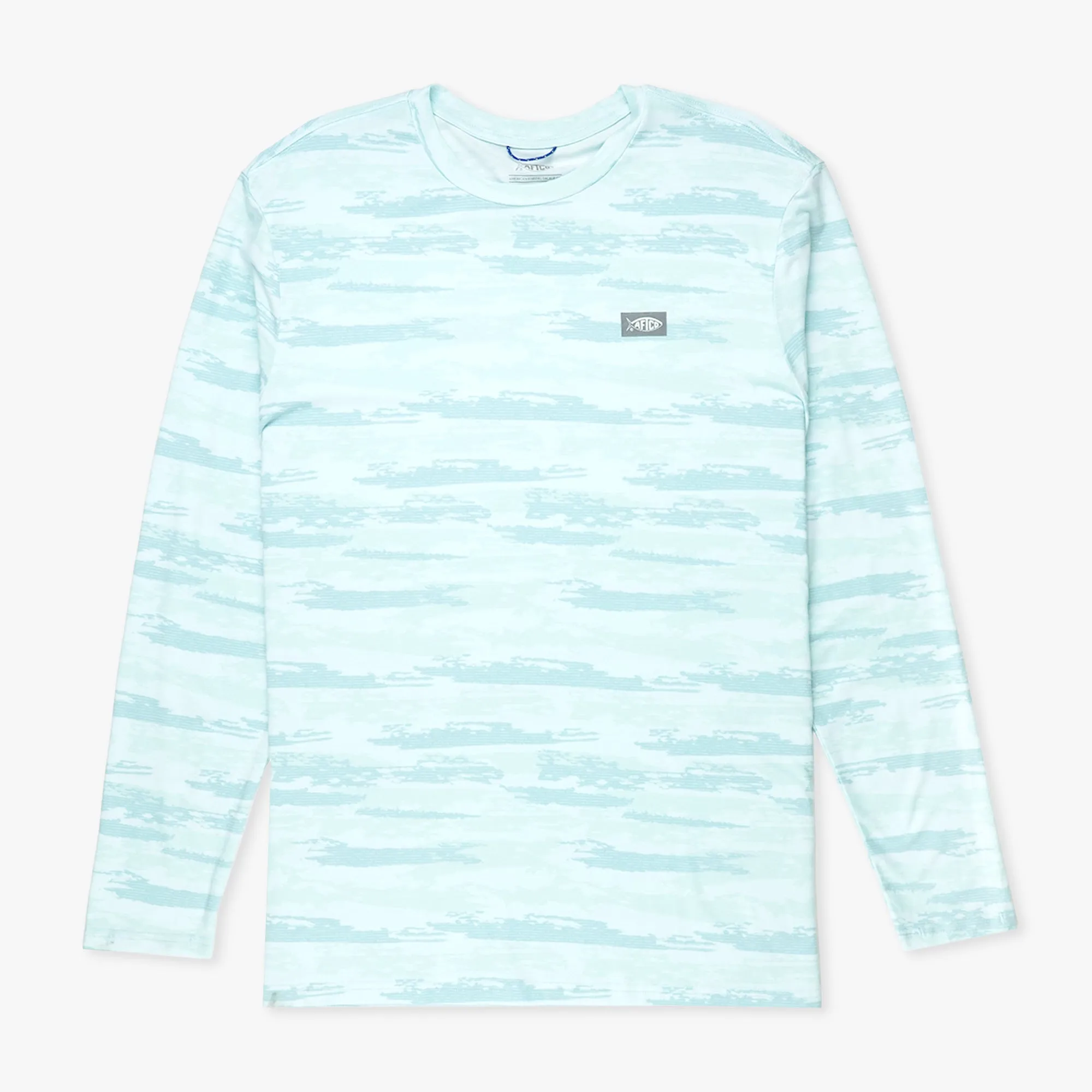 Ocean Bound Printed LS Performance Shirt