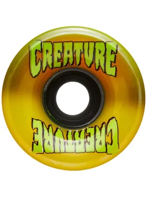 OJ Creature Bonehead Super Juice Yellow Green 60mm 78a Wheels