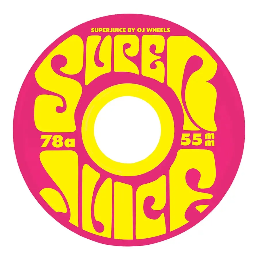 OJ Wheels 55mm Mini Super Juice 78a Skateboard Wheels