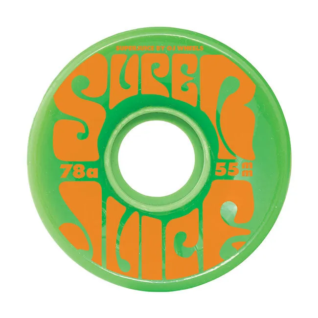 OJ Wheels 55mm Mini Super Juice 78a Skateboard Wheels