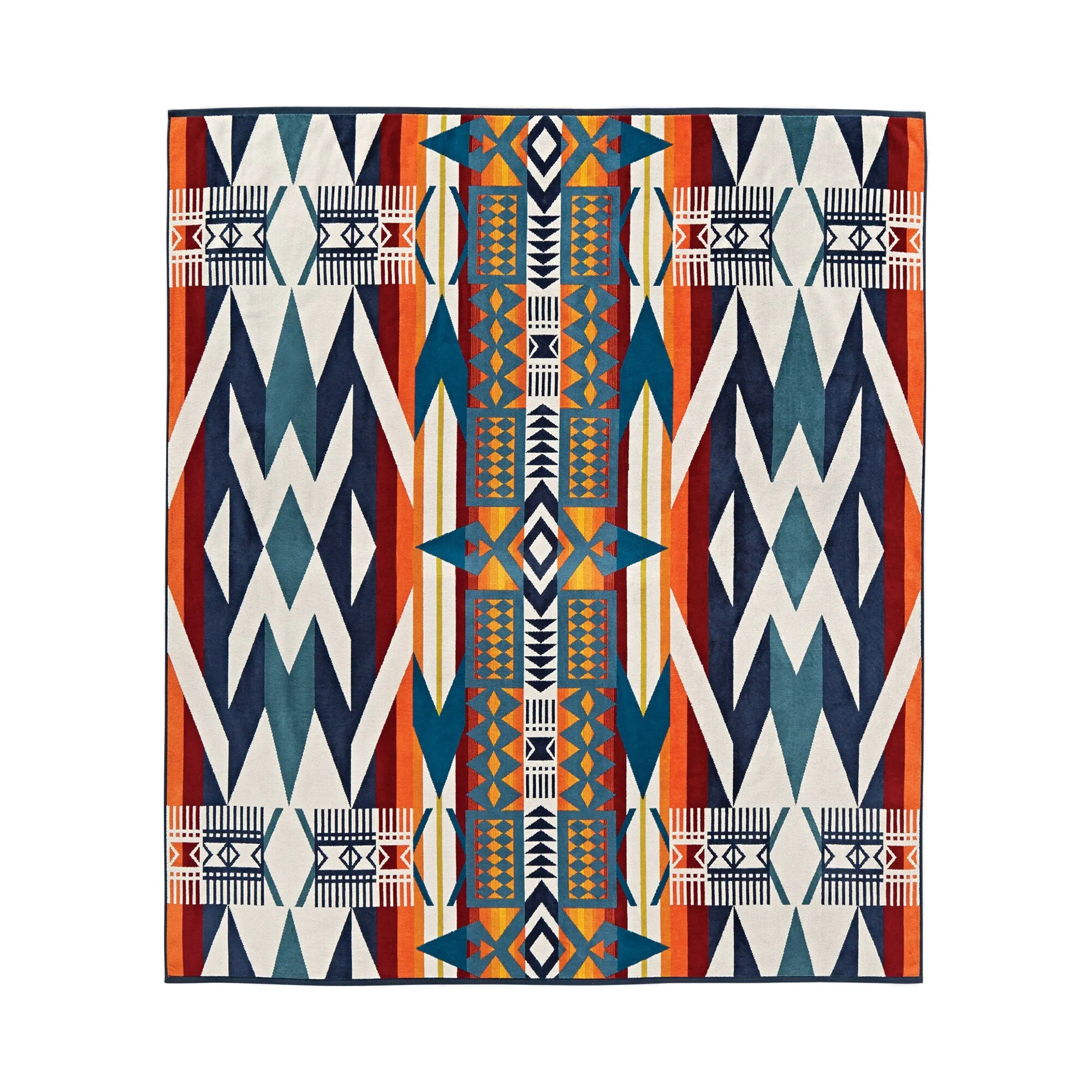 Pendleton Jacquard Towel for Two with Carrier | more colors available