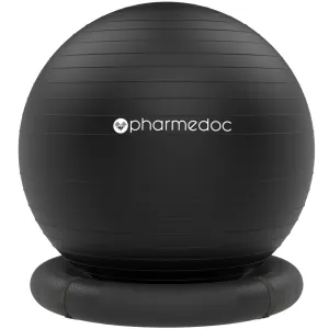 Pharmedoc Yoga Ball Chair with Base & Bands