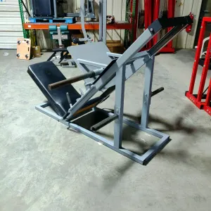 Plate Loaded Leg Press with Weight Storage