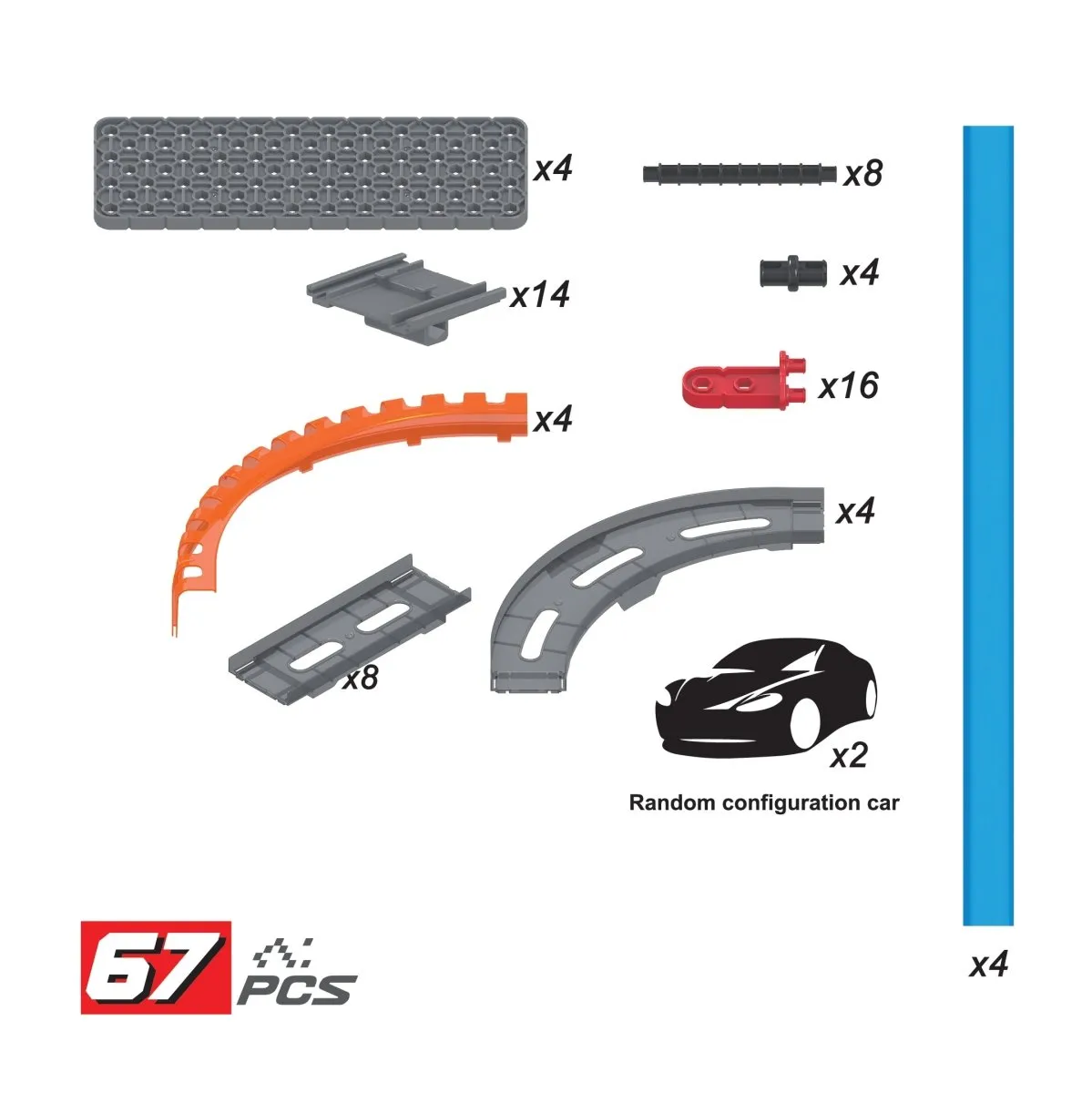 Playzu High Speed Pull Back- 4A