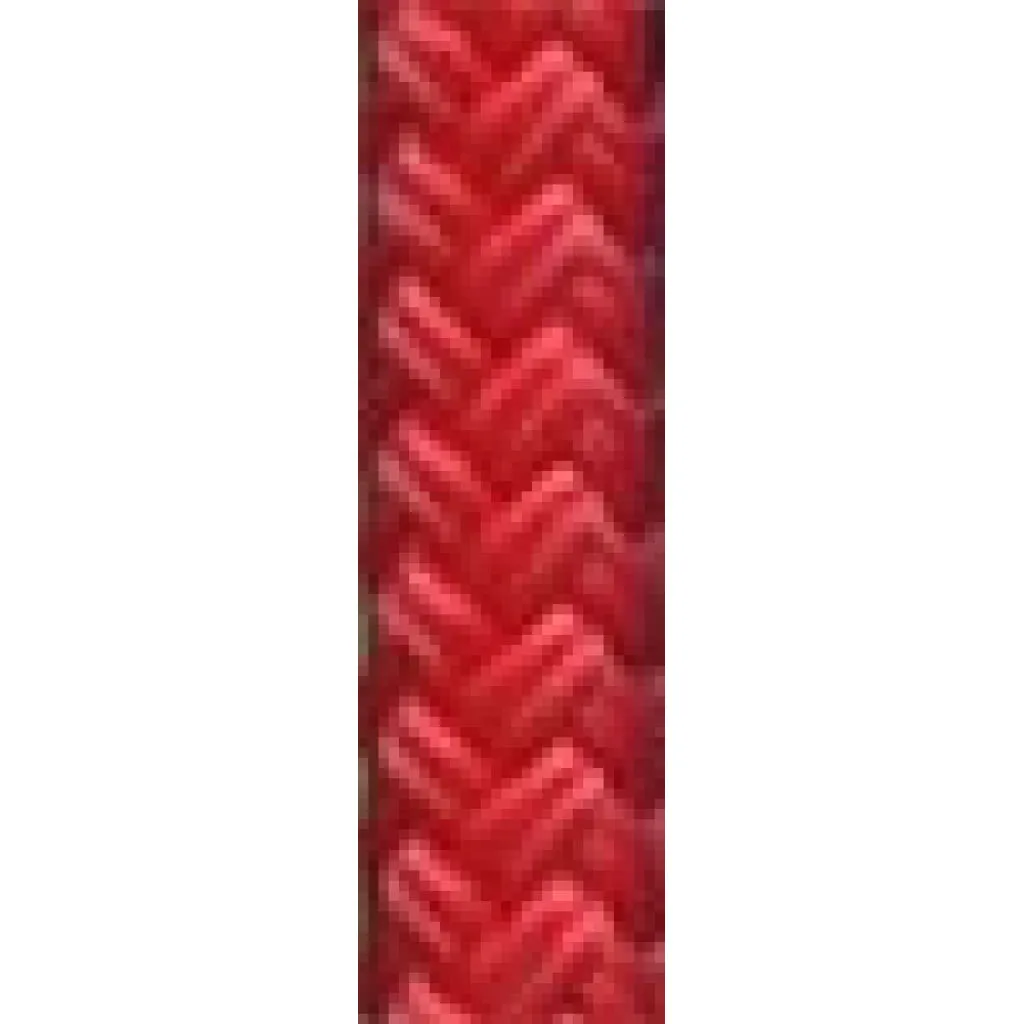 Polyester Braid - 5/16" Solid Red $/FT