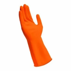 Pro Paint Stripping & Cleaning Nitrile Glove, Orange, Men's L