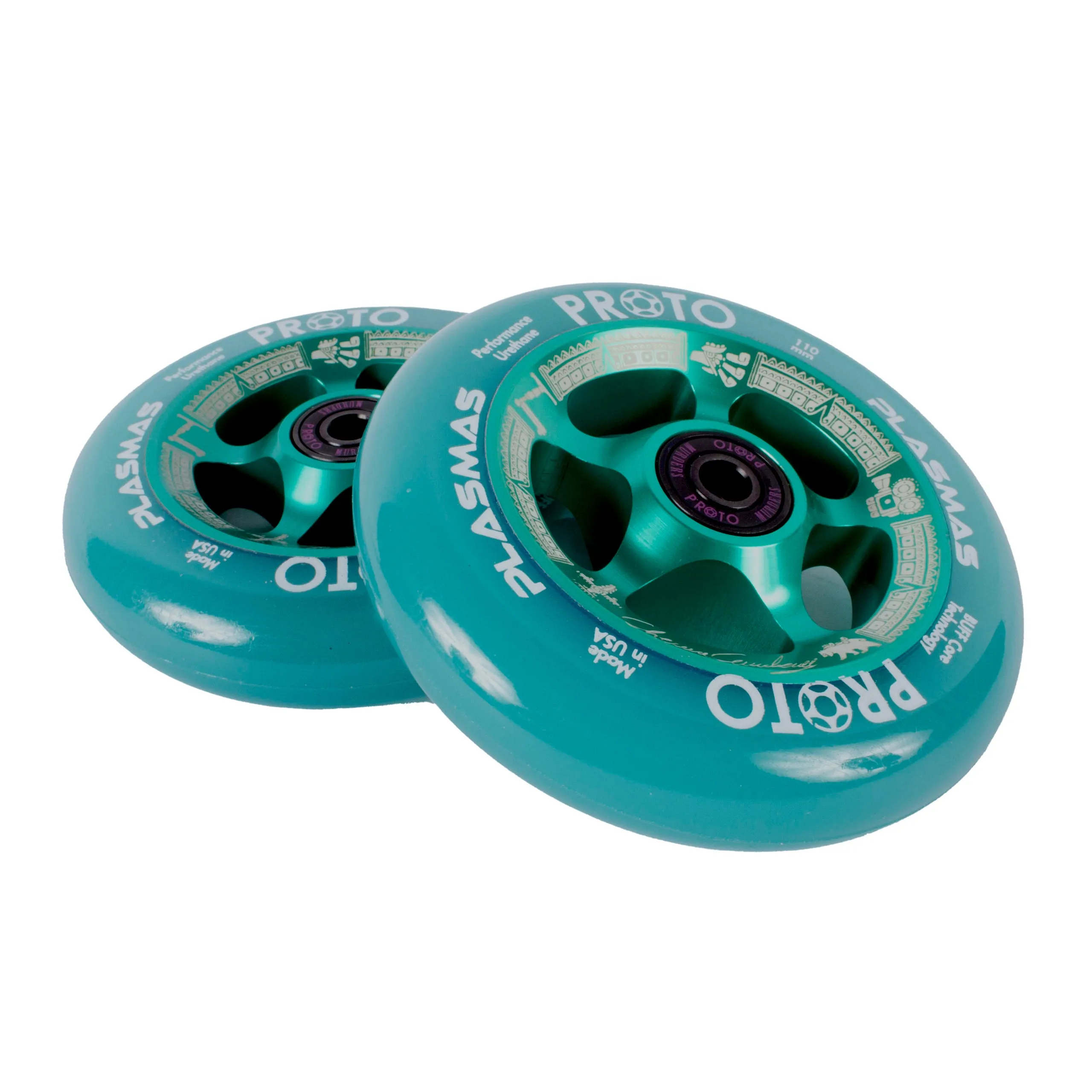 Proto Relic Plasmas Wheels 110mm - Chema Cardenas Signature (Pair)