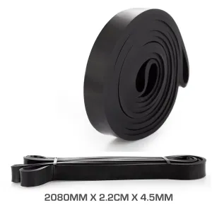 Resistance Band 2080 X 2.2Cm X 4.5mm Black