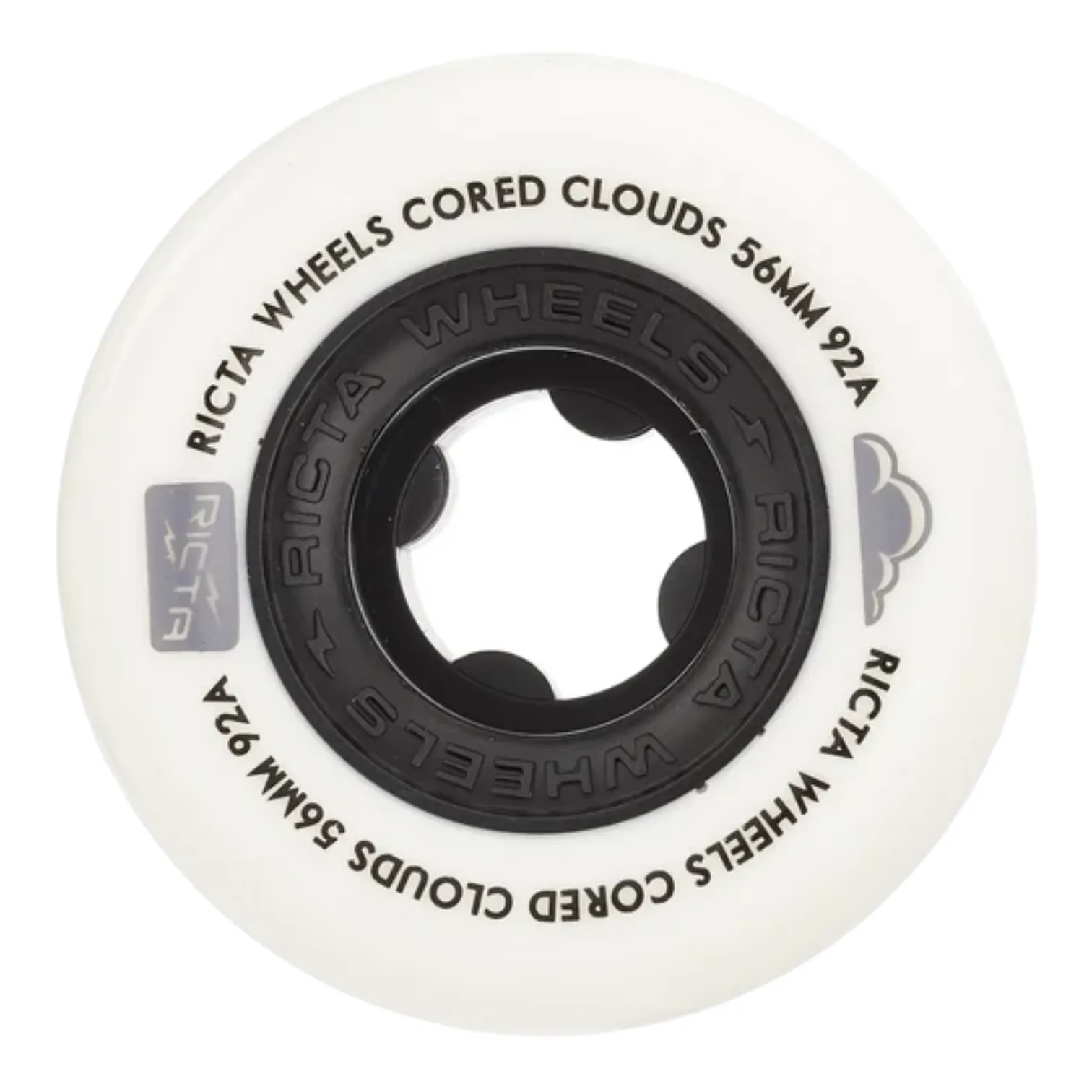 Ricta Cored Clouds Black 92a 56mm Wheels