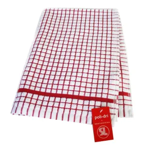 Samuel Lamont Poli-Dri Tea Towel Red