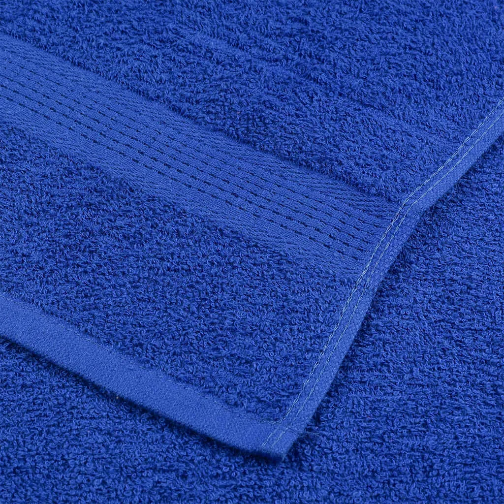 Sauna Towels 10 pcs Blue 80x200 cm 360 gsm 100% Cotton