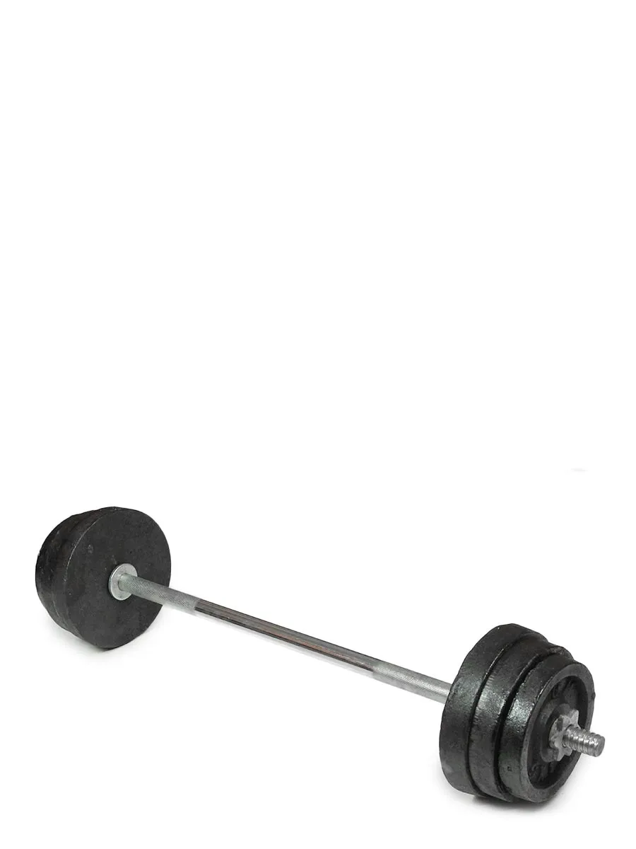 Solid Barbell Set With 3ft Rod - 24kg / 32kg / 40kg