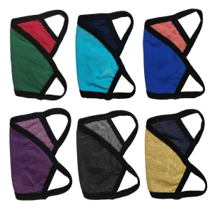 Solid Threads 3 Layer Reversible Facemask with Ear Loops