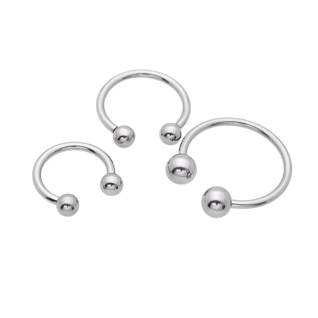 Titanium Horseshoes with Internally Threaded Balls